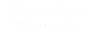Yugenderan Meganathan Logo White