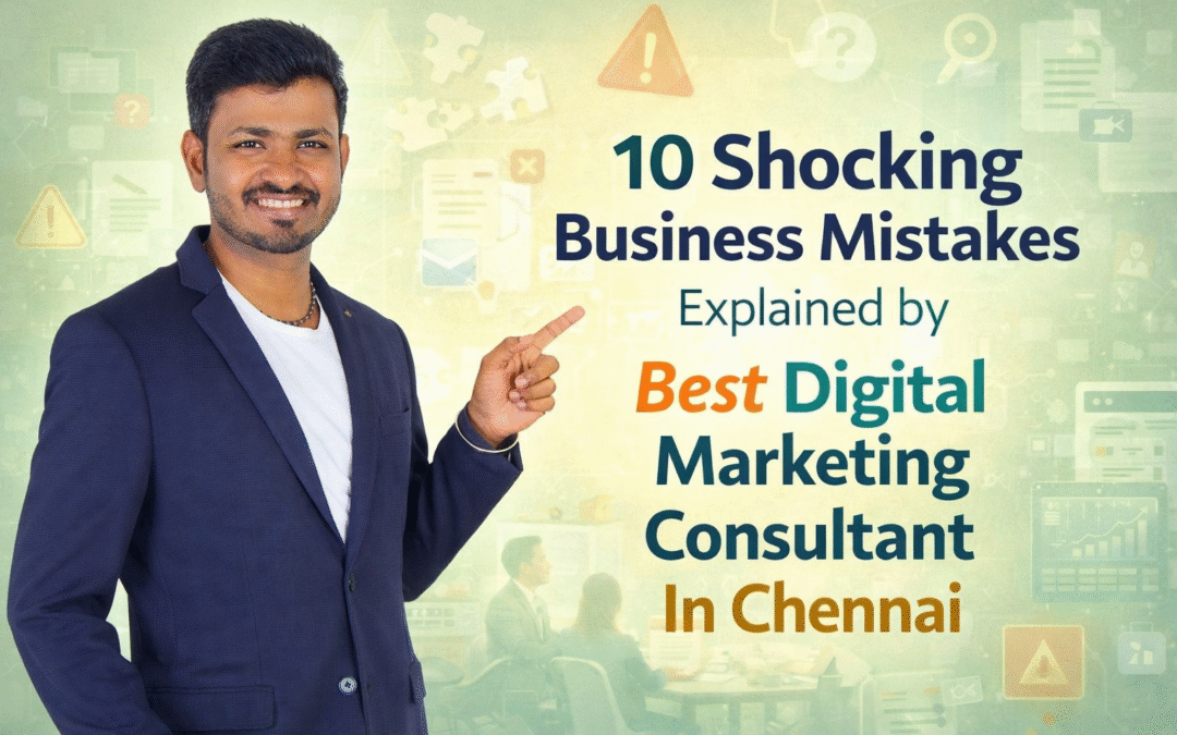 10 Shocking Business Mistakes Explained by Best Digital Marketing Consultant In Chennai