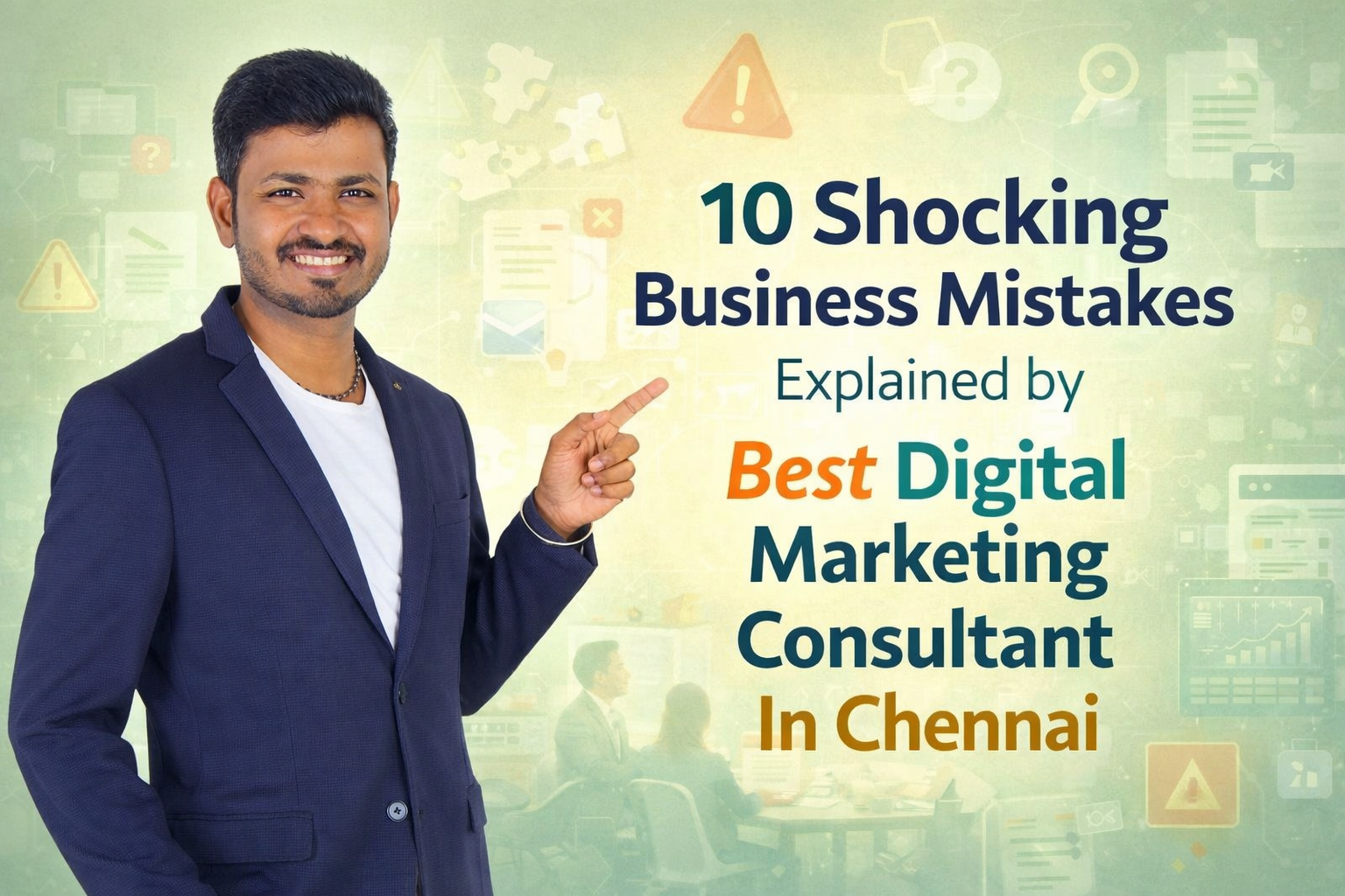 10 Shocking Business Mistakes Explained by Best Digital Marketing Consultant In Chennai