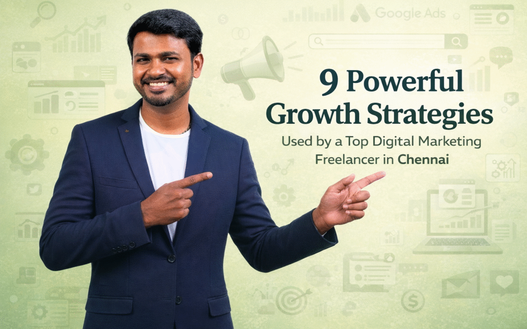 9 Powerful Growth Strategies by a Digital Marketing Freelancer In Chennai
