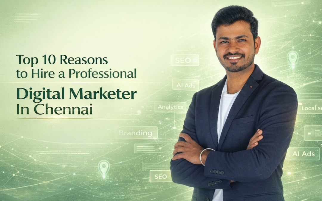 Top 10 Reasons to Hire a Professional Digital Marketer In Chennai