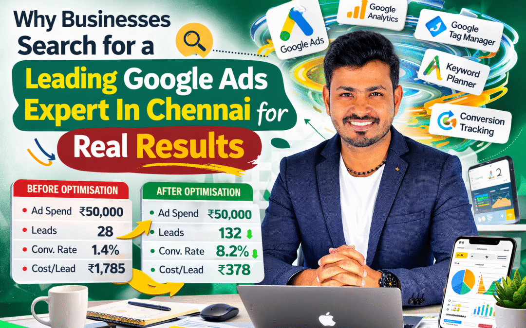 Leading Google Ads Expert In Chennai Who Actually Brings Leads