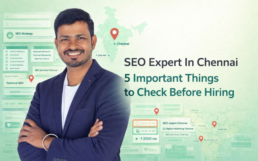 SEO Expert In Chennai 5 Important Things to Check Before Hiring