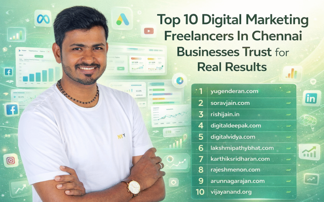 Top 10 Digital Marketing Freelancers In Chennai Businesses Trust for Real Results