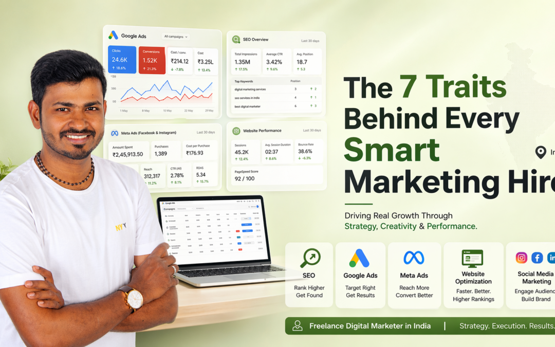 7 Traits to Check Before You Hire a Freelance Digital Marketer in India